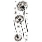 grafica prodotto adesivo murale dandelions