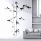 ambientazione prodotto adesivo murale bamboo