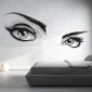 ambientazione prodotto adesivo murale eyes