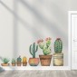 ambientazione prodotto adesivo murale big cactus