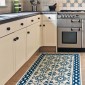 ambientazione cucina passatoia in vinile tile carpet