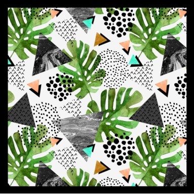grafica prodotto salvapavimenti black tropical