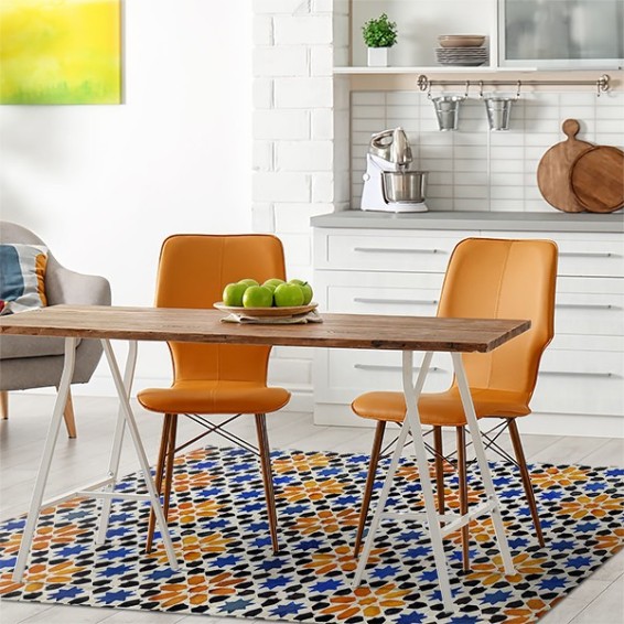 ambientazione cucina tappeto granada