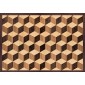 grafica prodotto tovaglietta geometric parquet