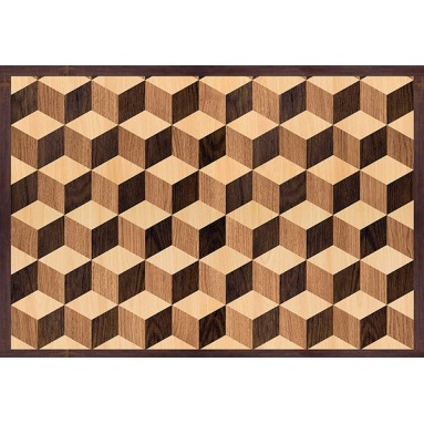 grafica prodotto tovaglietta geometric parquet