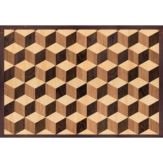 grafica prodotto tovaglietta geometric parquet