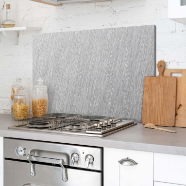 Paraschizzi in Alluminio Brushed 48x72 cm – Dekoidea