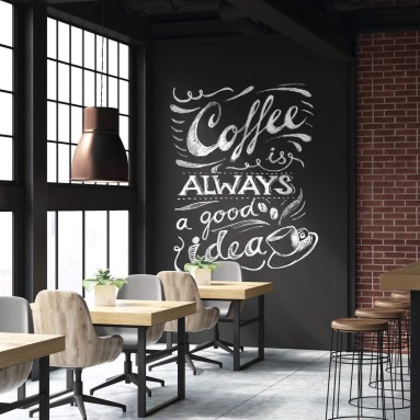 ambientazione parete rivestimento adesivo blackboard