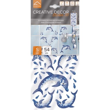packshot decori per ceramica delfini
