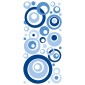 sheet decori per ceramica blue circles