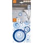packshot decori per ceramica blue circles