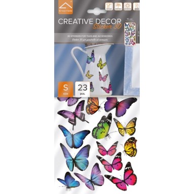 packshot per ceramica farfalle