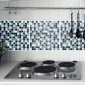 ambientazione cucina piastrelle adesive x6 Black & White