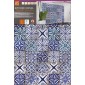 confezione prodotto kitchen panel blue azulejos