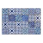 Paraschizzi in Alluminio Blue Azulejos 48x72 cm – Dekoidea