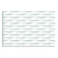 Paraschizzi in Alluminio White 3D 48x72 cm – Dekoidea