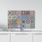 Paraschizzi in Alluminio Azulejos 48x72 cm – Dekoidea