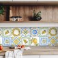 Paraschizzi cucina  Alluminio Bordure in Alluminio Lemon 24x48 (2pz)