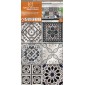 Acquista paraschizzi adesivi - Bordure in Alluminio Grey Azulejos 24x48 2pz