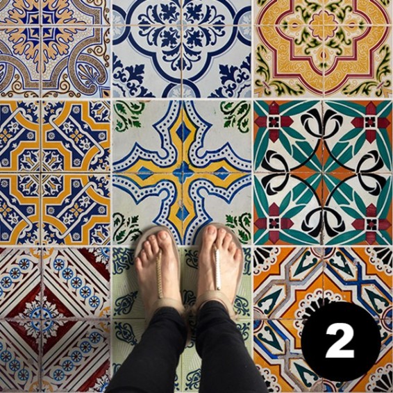 crea la tua passatoia modello 2 azulejos