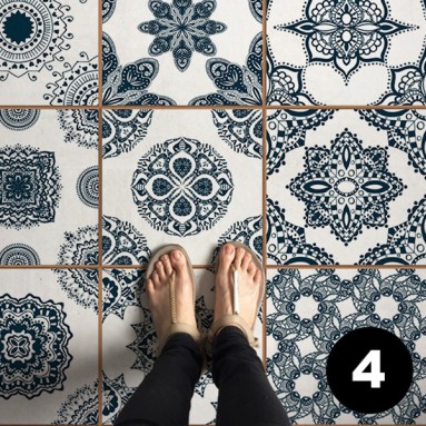 crea la tua passatoia modello 4 summer tiles