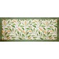 grafica prodotto passatoia in vinile emerald ramage 120x50cm