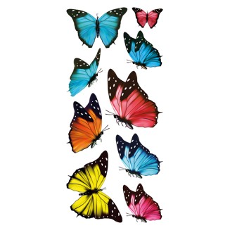 seconda grafica prodotto vetrofanie farfalle