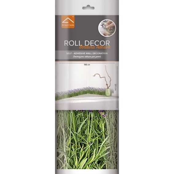 confezione prodotto bordura lavanda