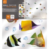 confezione prodotto adesivo murale pesciolini