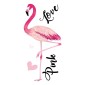 seconda grafica prodotto adesivo murale flamingos