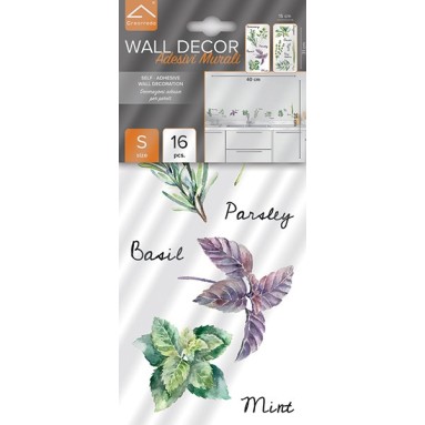 confezione prodotto adesivo murale spices