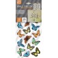 confezione prodotto adesivo murale farfalle arcobaleno