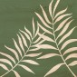 grafica Wood Art Silhouette Tropical leaves 1