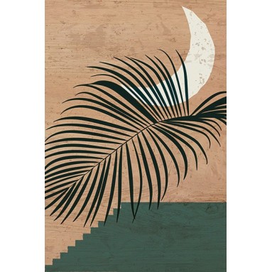 Grafica Wood Art Ferns & Hills 2