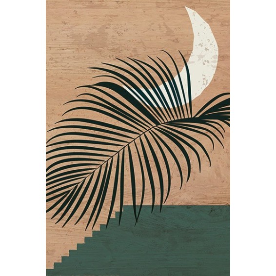 Grafica Wood Art Ferns & Hills 2