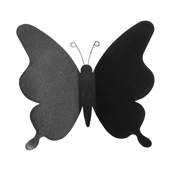 grafica prodotto spring decor black butterflies