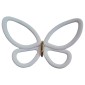 grafica prodotto spring decor white metal butterflies