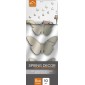 confezione prodotto spring decor silver butterflies