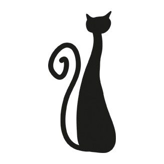 seconda grafica prodotto frase adesiva gatti