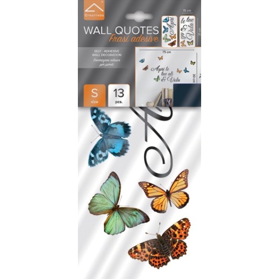 confezione prodotto frase adesiva apri le ali