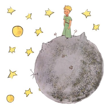 seconda grafica prodotto adesivo murale per camerette piccolo principe