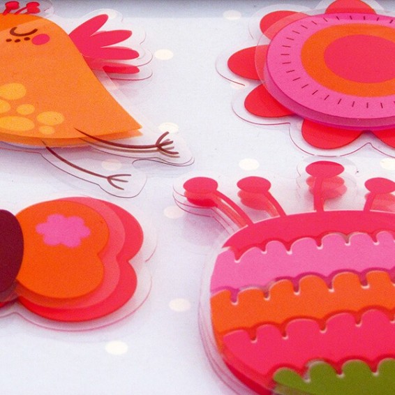 dettaglio farfalle prodotto per camerette 3 leavels birds and flowers