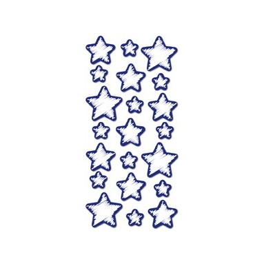 grafica prodotto decorazioni 3d per camerette stelle