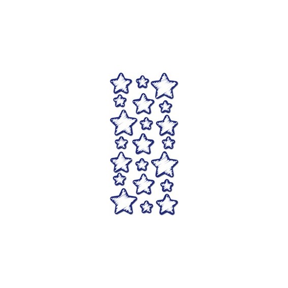 grafica prodotto decorazioni 3d per camerette stelle