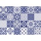 grafica prodotto tovaglietta blue azulejos