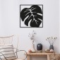 ambientazione metal wall art leaf modello 2