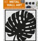 confezione prodotto metal wall art leaf modello 3