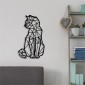 ambientazione prodotto metal wall art cat