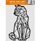 confezione prodotto metal wall art cat