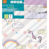packaging adhesive bumpers unicorn